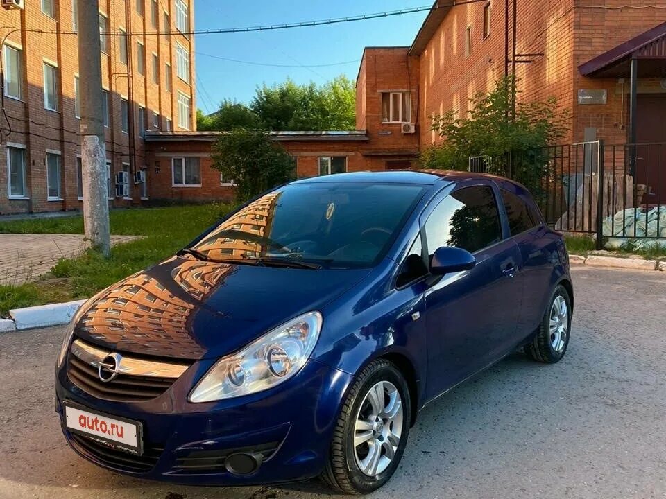 Opel corsa 2008 год