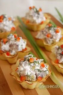 Тарталетки очень вкусный рецепт