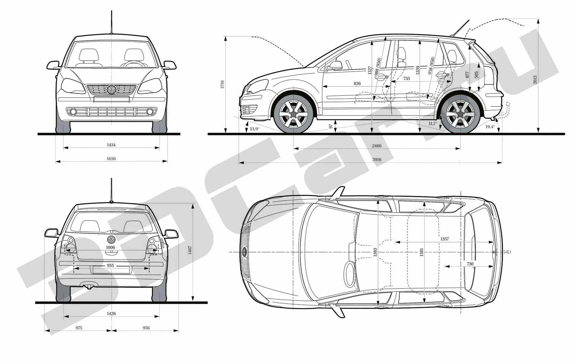 Polo sedan размеры. Volkswagen поло седан габариты. Volkswagen Polo sedan чертеж. VW Polo 9n габариты. Volkswagen Polo, 2010 габариты.