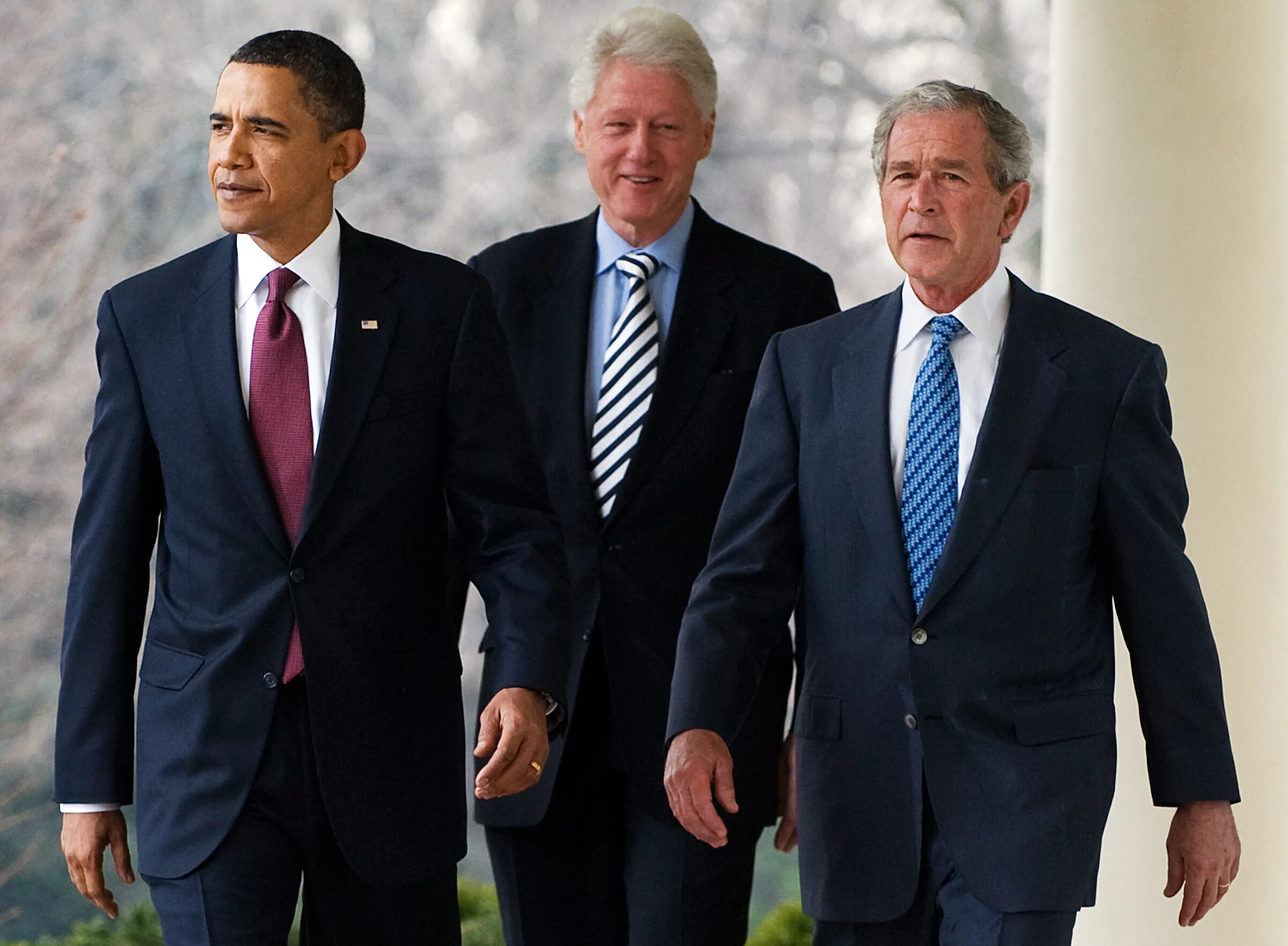 Скольких президентов убили. Обама Буш и Клинтон. Байден Обама Буш. Билл Клинтон и Джордж Буш младший. Джордж Буш и Байден.