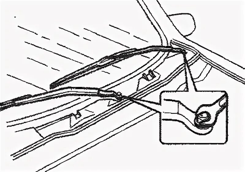 Removal and installation of a lattice of a box of an air inflow Hyundai Matrix