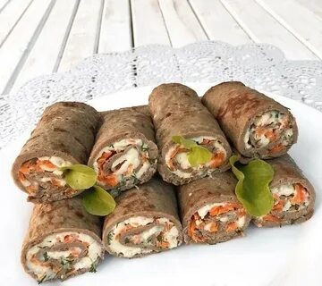 Печеночные рулетики с начинкой рецепт