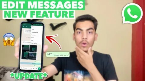 Edit message