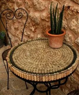 Коврик из крышек бутылок