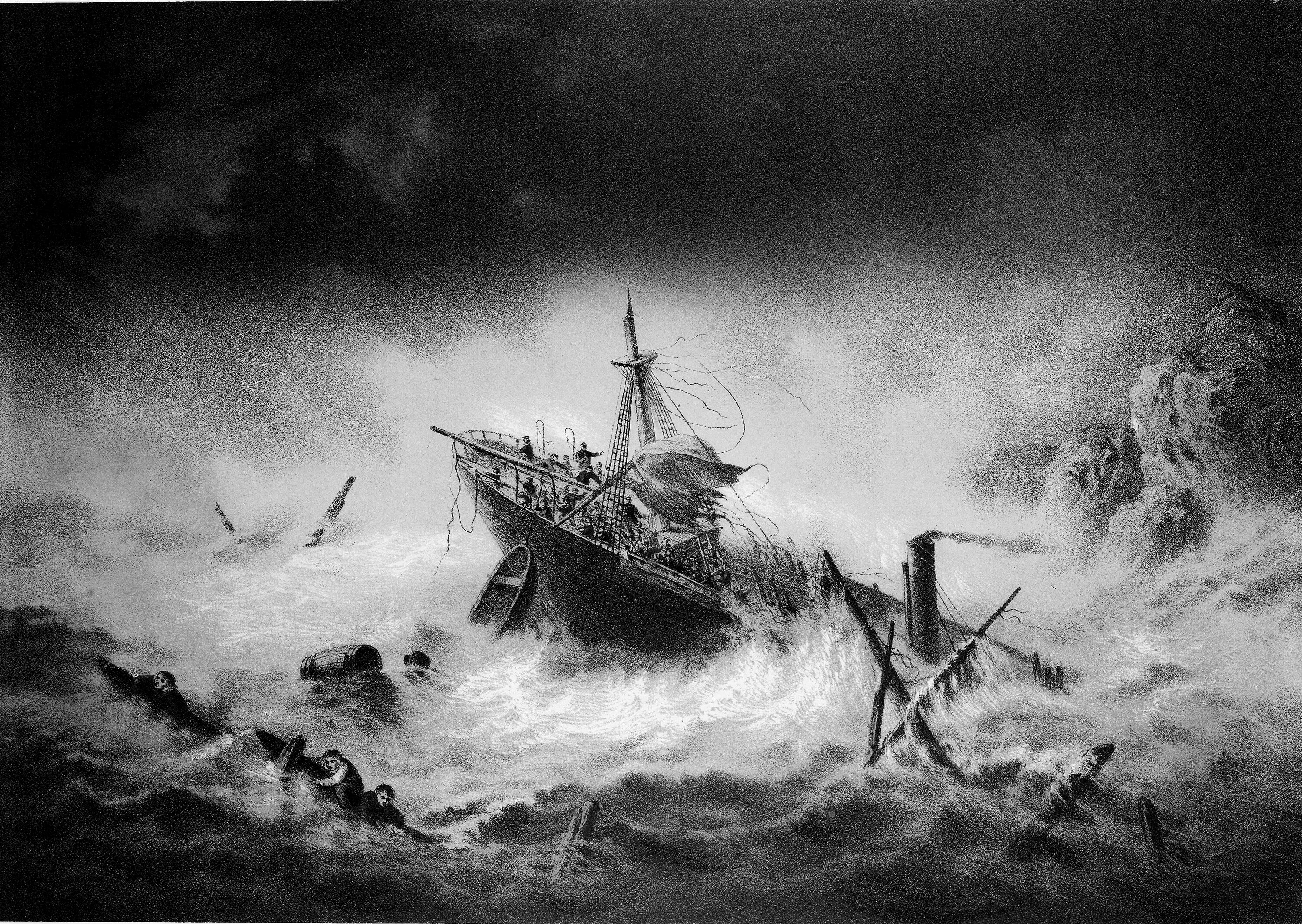 Пароход скалы. Айвазовский тонущий корабль 1854. Роял чартер корабль. Картина Айвазовский тонущий корабль 1854 год. Роял чартер корабль кораблекрушения.
