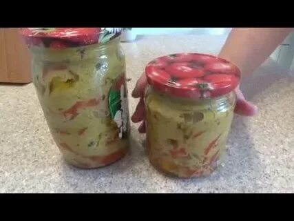 Перец в горчице на зиму