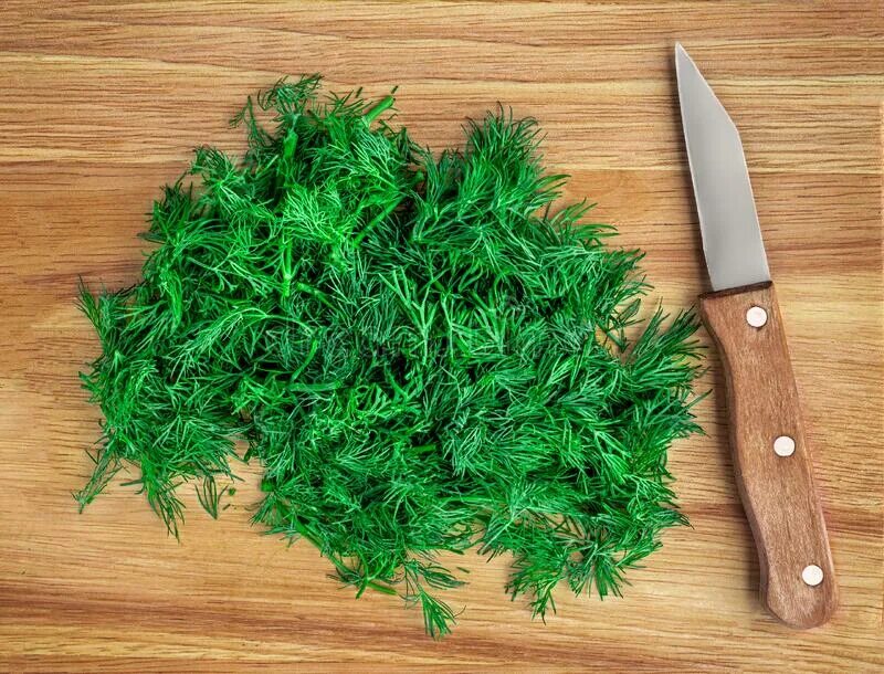 Chopped parsley.