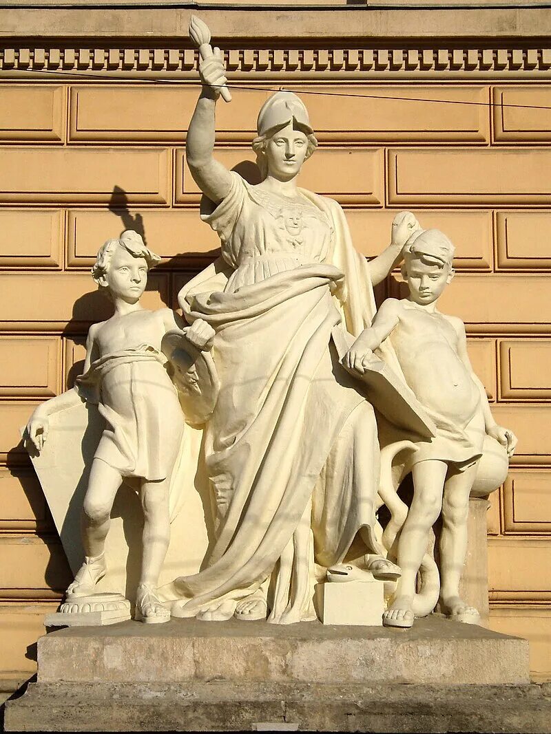 Скульптура университета торонто. Декоративный скульптура для университет. Университет брока скульптура. Tsinghua university graduates. Альма матер вильнюс.