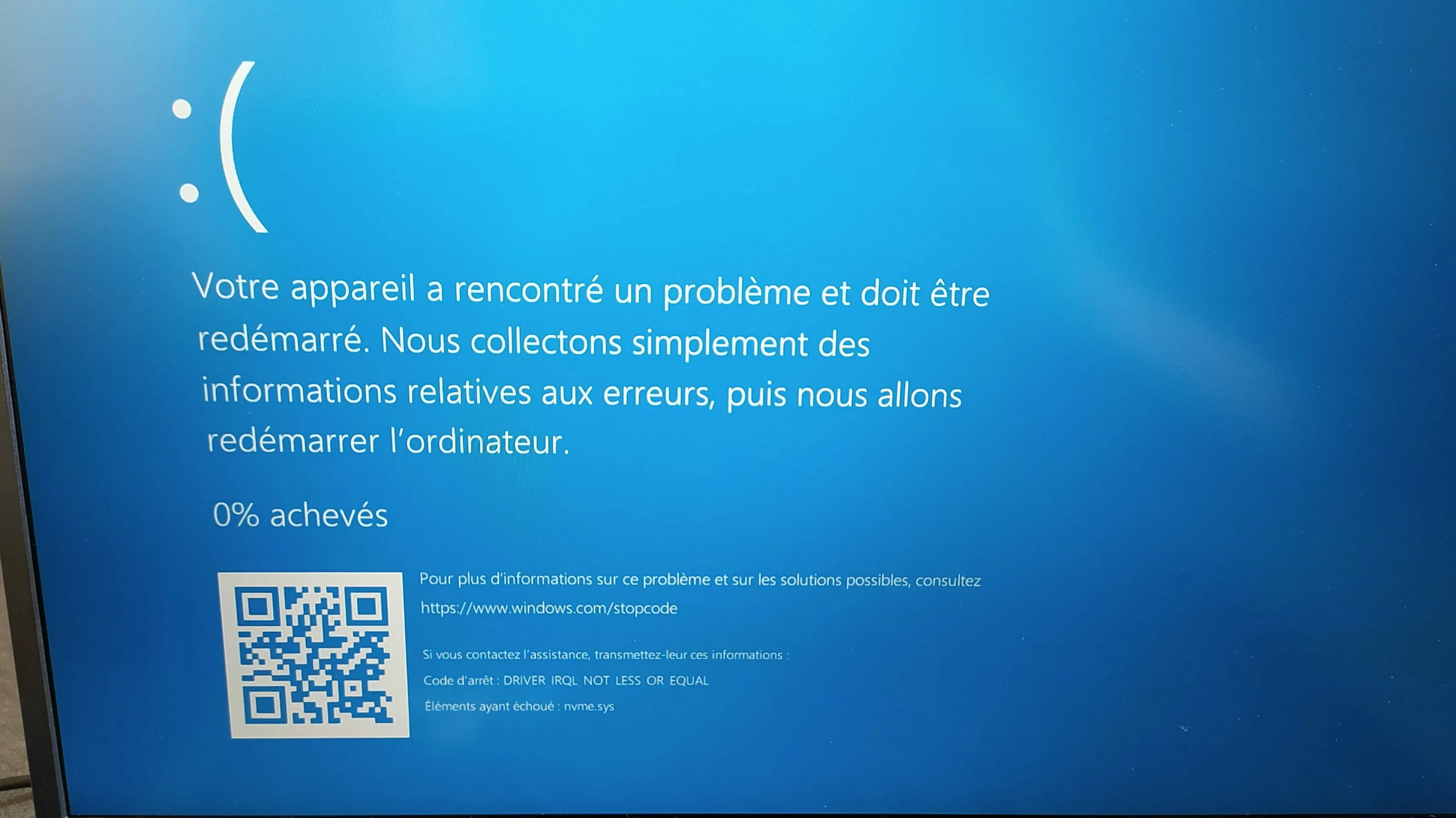 Синий экран Driver_IRQL_not_less_or_equal. IRQL not less or equal Windows 10 синий экран. Синий экран Driver IRQL not less or equal Windows 10. Код остановки IRQL not less or equal.