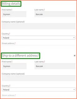 Billing address перевод