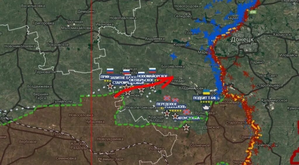 Докучаевск на карте. Докучаевск на карте ДНР. Карта боев Докучаевск. Сводки от ополчения Новороссии. Докучаевск на карте России.