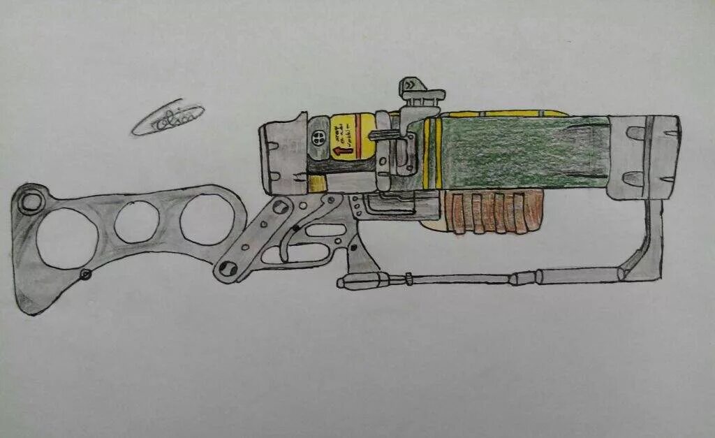 Как в пабг сделать оружие. Лазерная винтовка Fallout 4. Оружие карандашом. Оружие для срисовки. Рисунки для срисовки оружие.