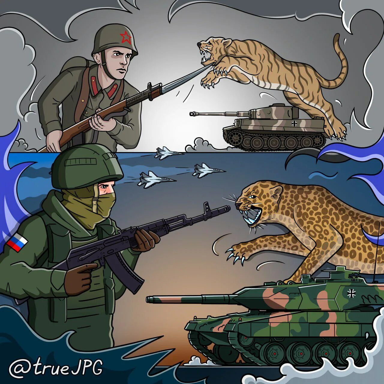 Военный рисунок. Карикатура на танке. Карикатуры на украинскую войну. Карикатуры на немецкие танки.