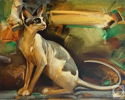 Фрески коты