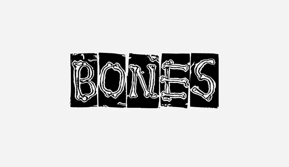 Шрифт кости. Bones шрифт. Bones надпись. Шрифт с костями.
