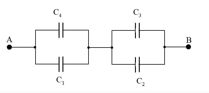 Схема конденсатора с1 с2 с3 с4. Конденсаторы с1 с2 с3. Конденсаторы c1 c2 c3 схема. Общая ёмкость батареи конденсаторов с1=4 нф с2=6нф с3=с4=1. Конденсаторы с1 с2 с3.