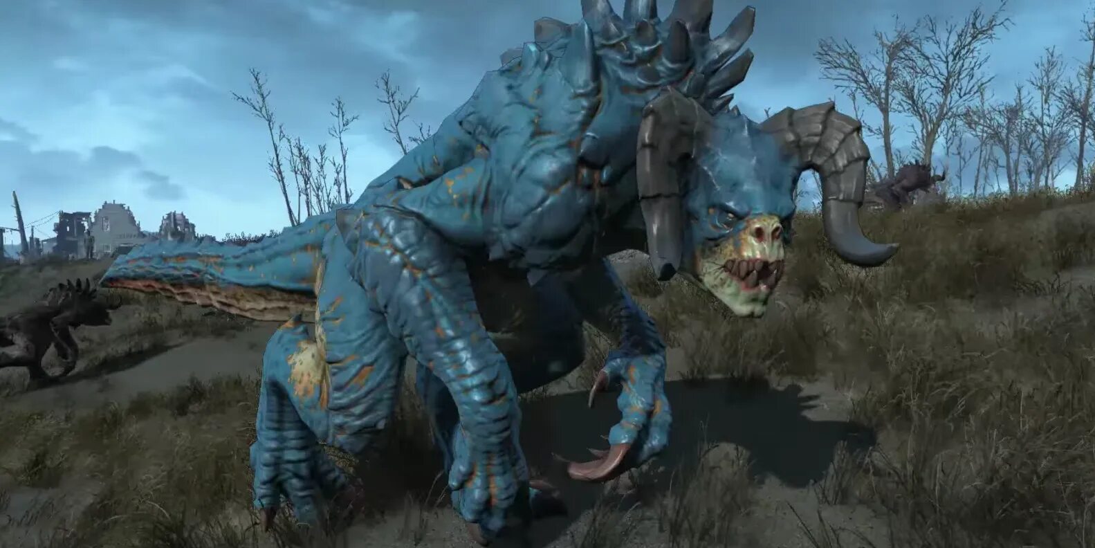 Fallout deathclaw. Fallout 4 коготь смерти хамелеон.