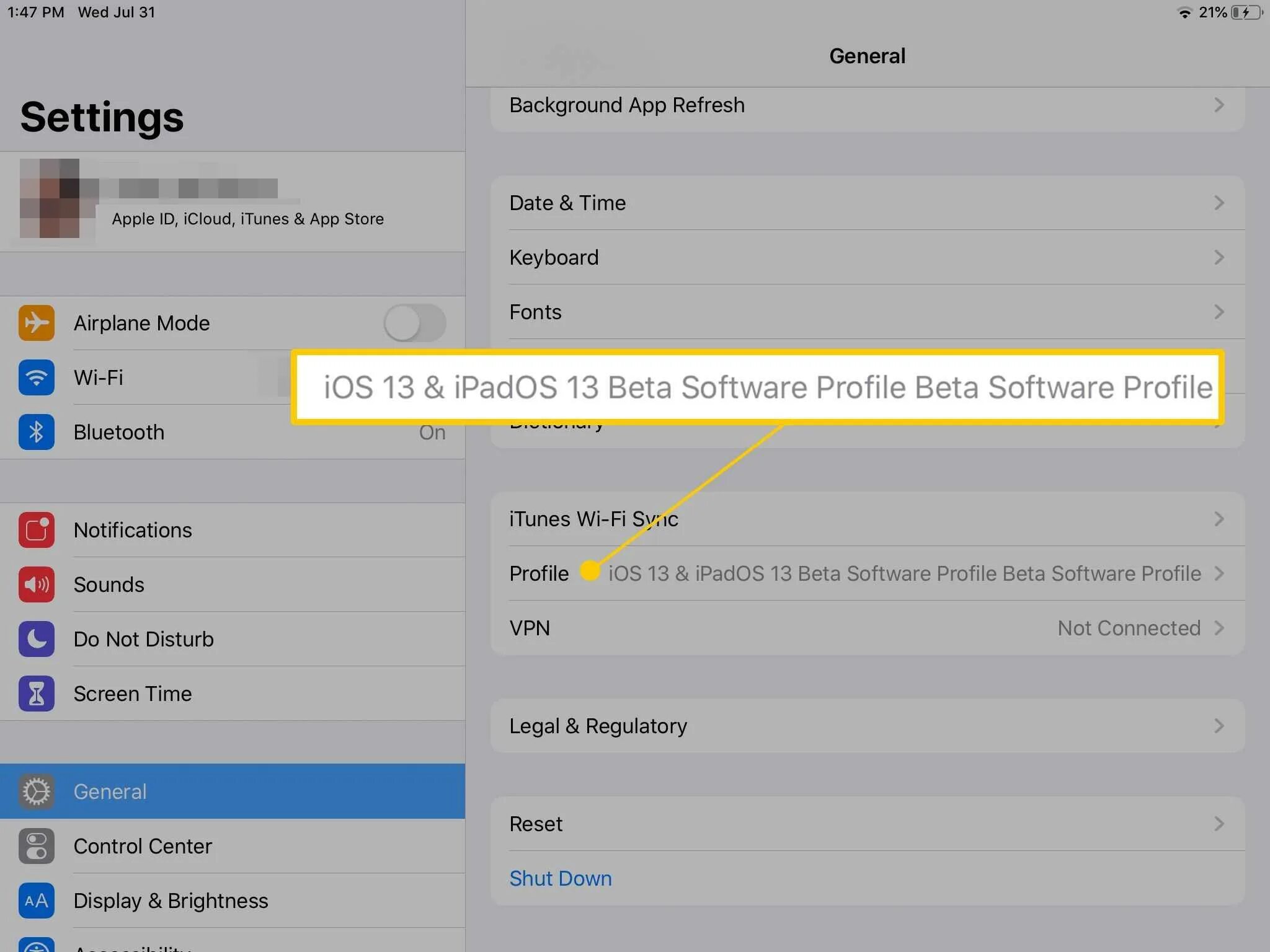 Как сменить ios