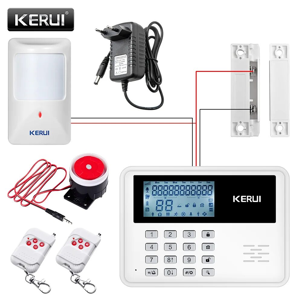 Устройство охранной беспроводной сигнализации. KERUI GSM охранная сигнализация. Сигнализация Security Alarm System. Охранный комплекс GSM сигнализация Security Alarm System. GSM сигнализация для гаража на АЛИЭКСПРЕСС.