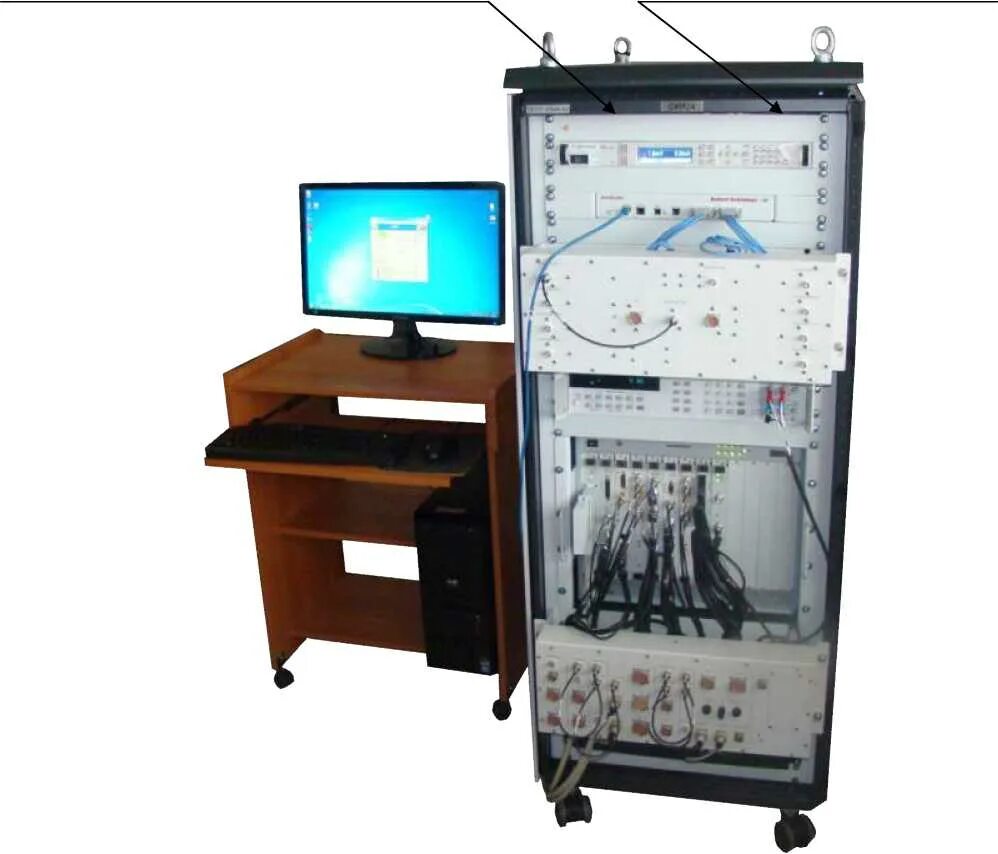 Информтест. Система автоматизированная измерительная тест-9110-VXI-115-200. Поверка приборов. Тестовые измерительные пленки. Автономное автоматизированное измерительного прибора..