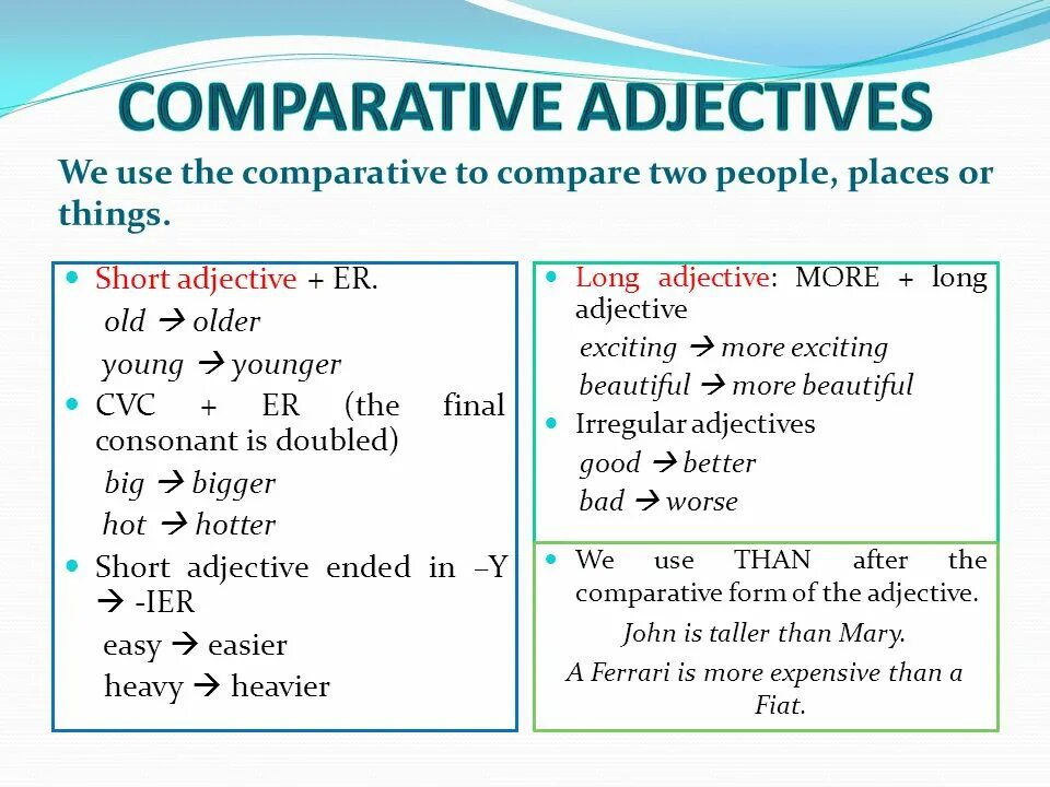 Compare на русском