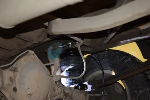 Установка пневмоподвески уаз