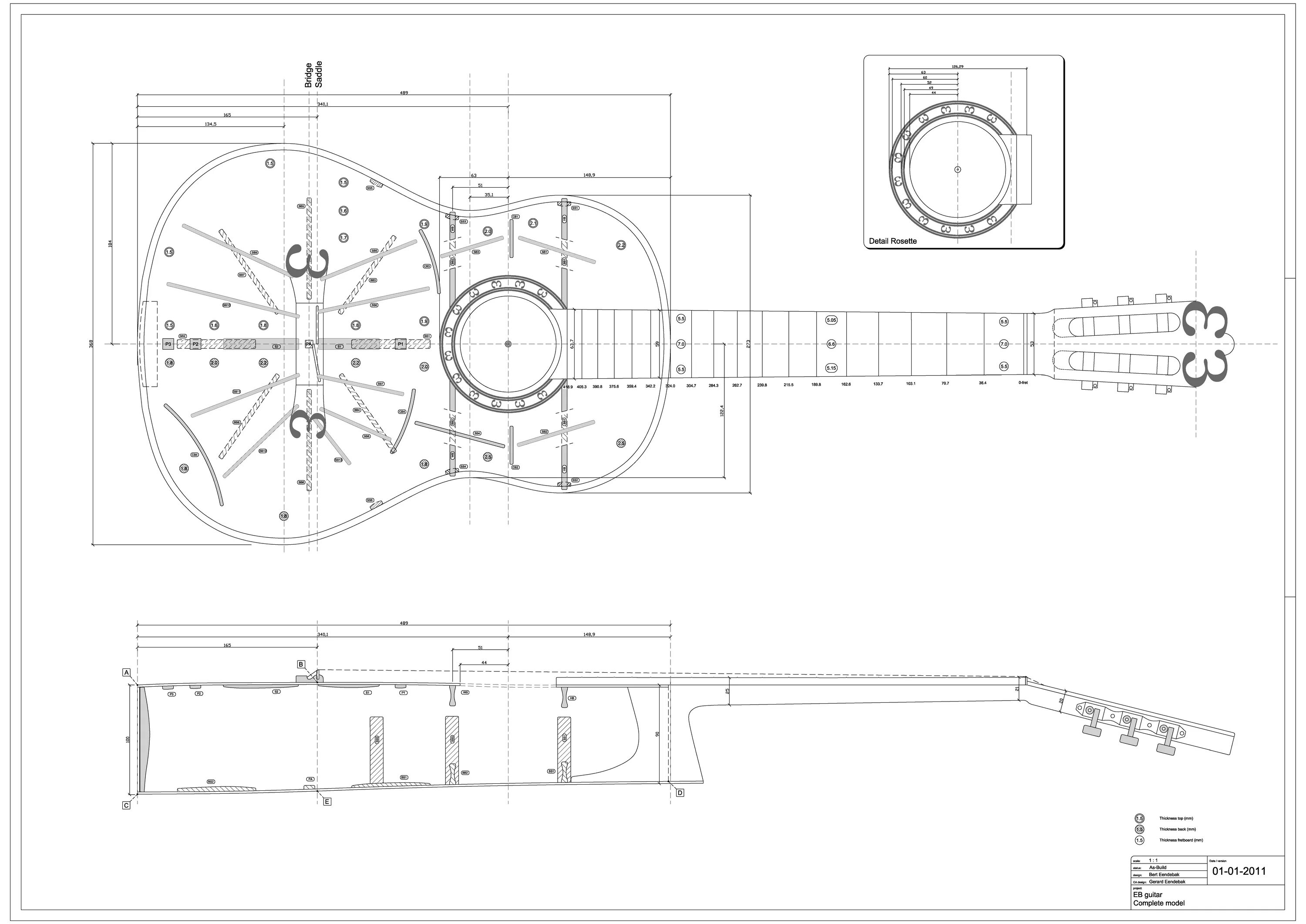 Чертежи акустической гитары Gibson j200. Акустическая гитара дредноут чертеж. Чертежи гитары PRS. Толщина электрогитары