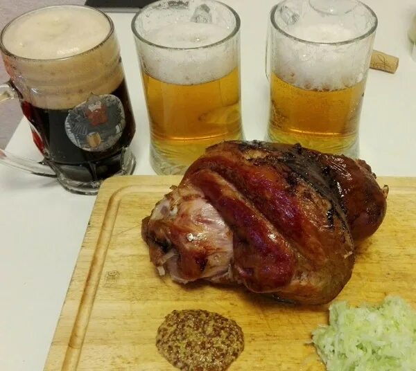 рулька с пивом фото