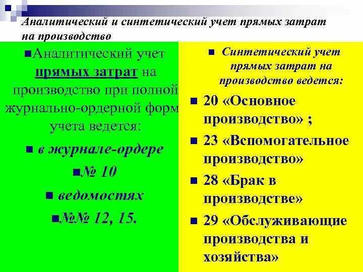 Синтетический и аналитический учет затрат основного производства. Аналитический учет затрат на производство. Синтетический учет затрат на производство. Аналитический и синтетический учет затрат на производство.