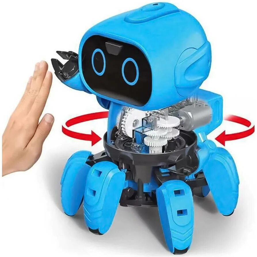 Умный робот. Робот-конструктор small six robot. робот тобби bondibon. конструктор &quot;робот тобби&quot;. интерактивный робот тобби.