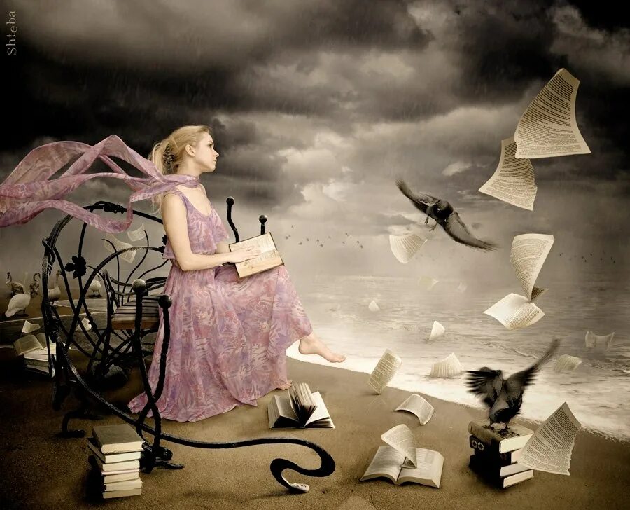 Старые мечты. Отпусти. Человек вспоминает прошлое. Птица свободы. Муза вдохновения.