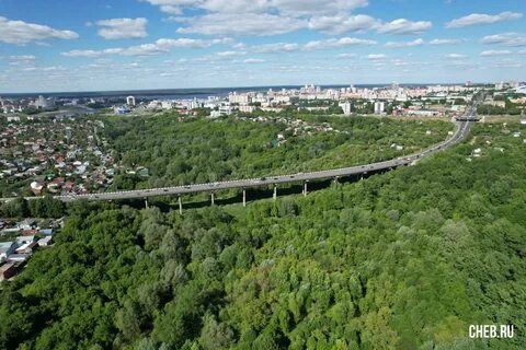 Гагаринский мост чебоксары на карте