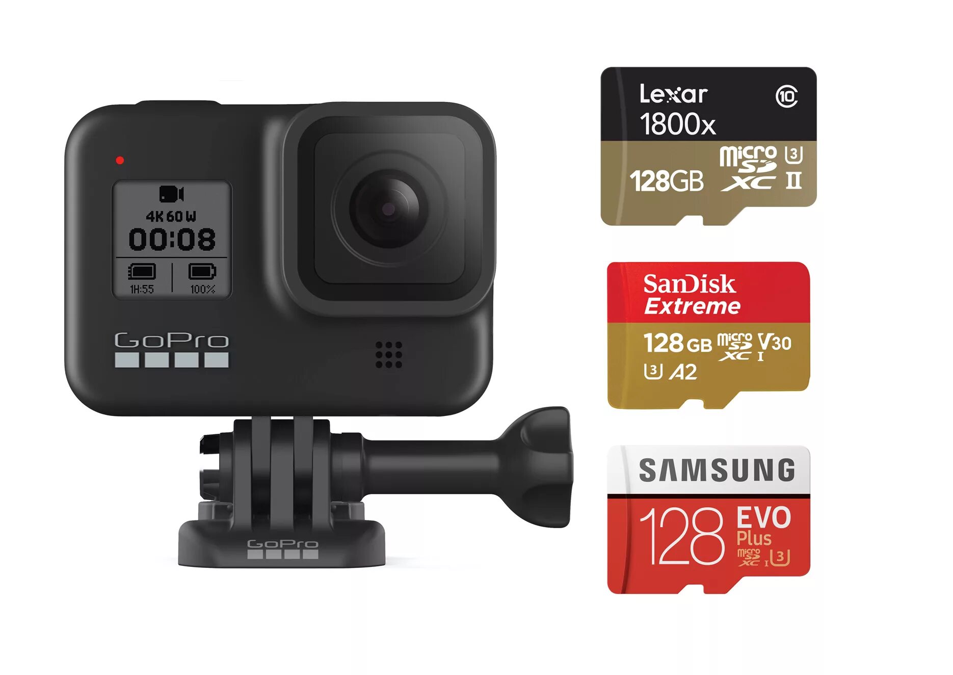 Какую карту для gopro. Микро сд для гопро 8. sd карта 64 гб на экшн камеру. gopro 11 карты памяти. карта памяти для gopro 8 samsung evo.