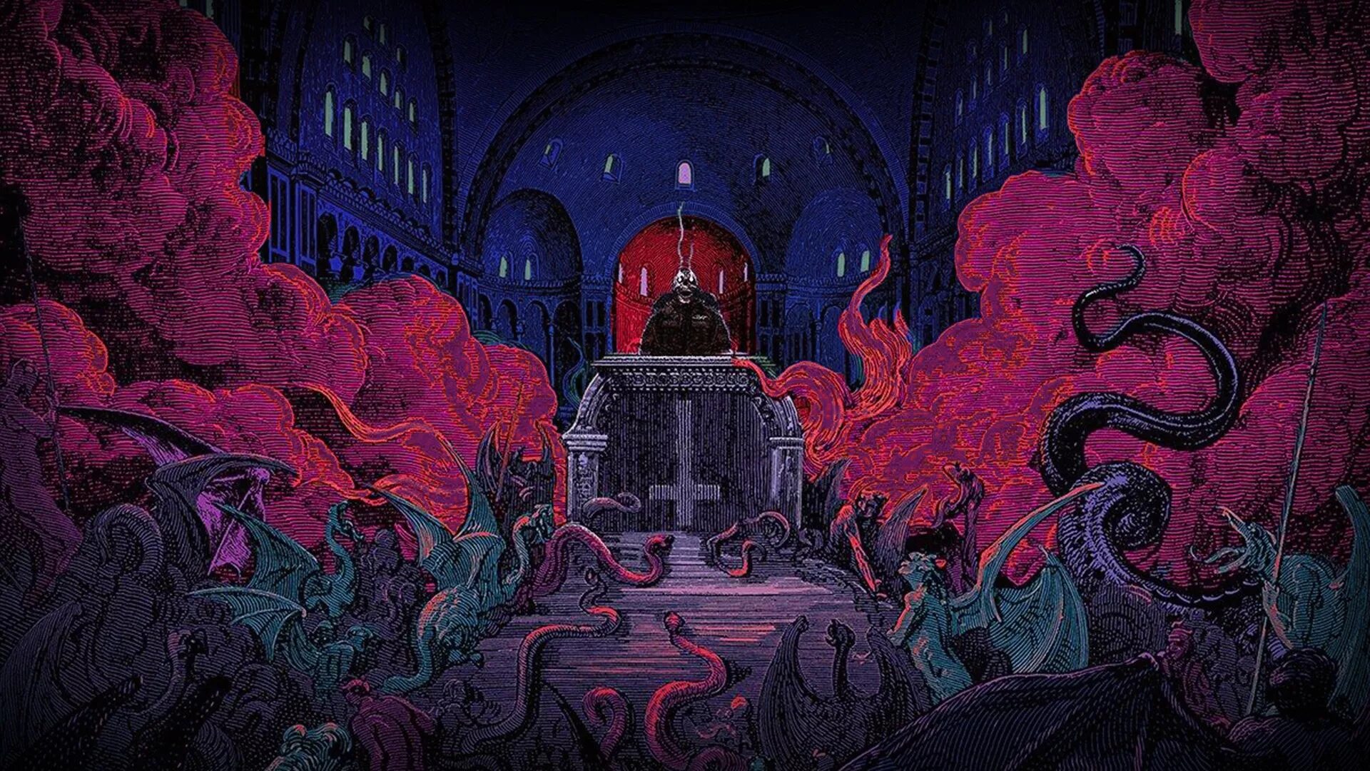 Hell lot. Фонк kordhell. фон в стиле ада. адский стиль.