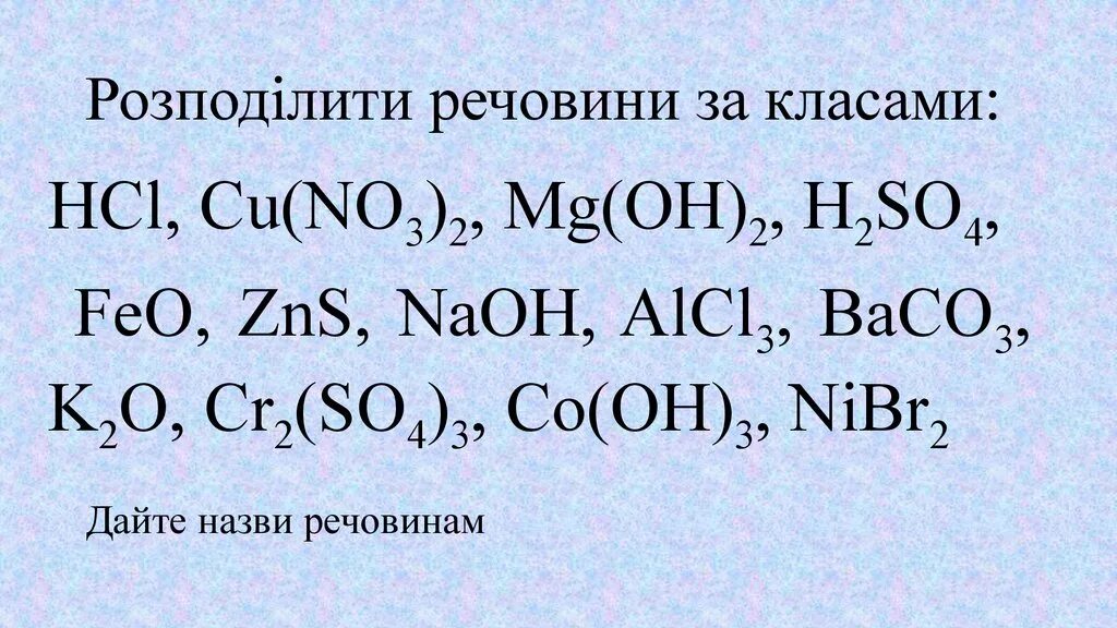 Zns h. Alcl3 класс. Alcl3 название. Cu Oh 2 HCL. Feo+h2so4.