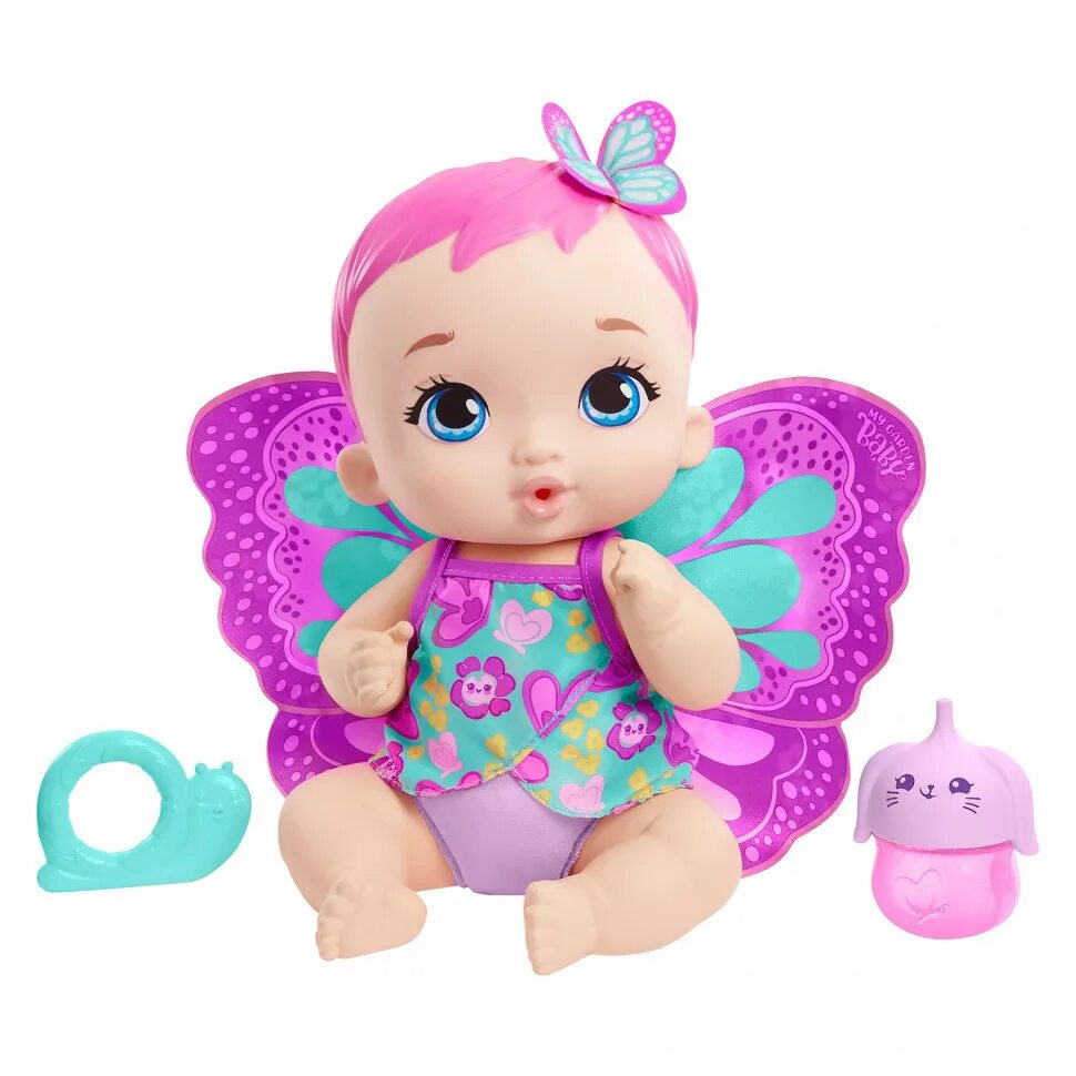 Розовый пупс. Кукла Baby Alive любимая Малютка. Бэби Гарден. Куклы Гарден бейби. My Garden Baby кукла.