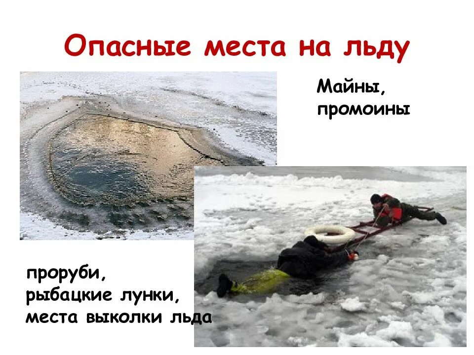 Опасен ли лед