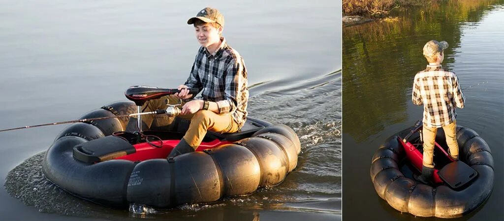 Самая маленькая лодка в мире краткое содержание. Персональная надувная лодка GOBOAT. Мини лодки для рыбалки надувные. Лодка из автокамеры. Мини лодка для рыбалки.