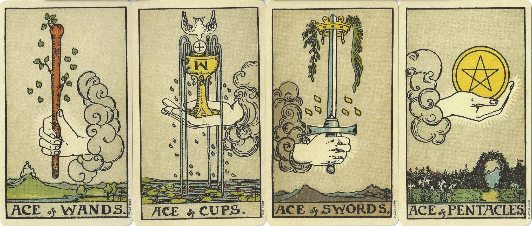 Туз пентаклей что думает. Карта таро туз пентаклей. тузы в таро уэйта. ace of pentacles таро. туз пентаклей уэйта.