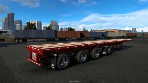 American Truck Simulator: Дополнение Lode King & Prestige Trailers Pack...