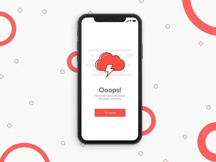While no connected. Ui no internet connection. no connection ui. no internet connection ux. internet disconnected.