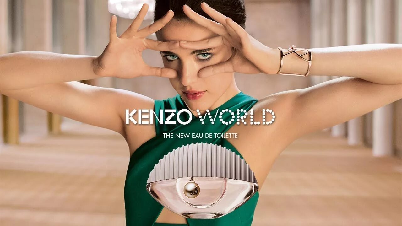 Kenzo — Kenzo World (2016). Kenzo World - the New Fragrance. Девочка снимающаяся в рекламе