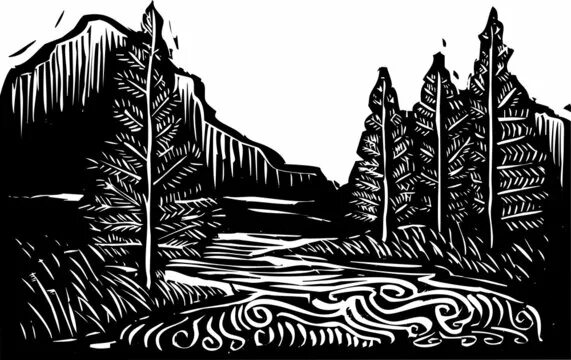 Виды графики плакат эстамп рисунок Линогравюра Арткафедра Linocut art, Linocut prints, Woodcuts prints