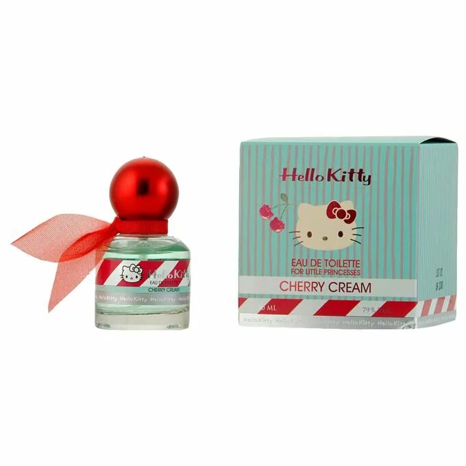 Hello Kitty Cherry Cream туалетная вода. Духи Хеллоу Китти детская. Hello Kitty Eau de Toilette Cherry Cream. Hello Kitty Cherry Cream edt30ml (версия esccherryintheair).