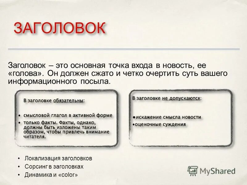 В заголовке текста отображается. В заголовке текста отображается
