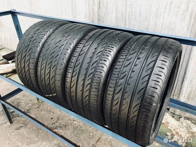 Шины б у недорого. 255/30 R19. Pirelli p Zero 285 30 19 255 35 10. Разноширокие шины. Шины б/у.