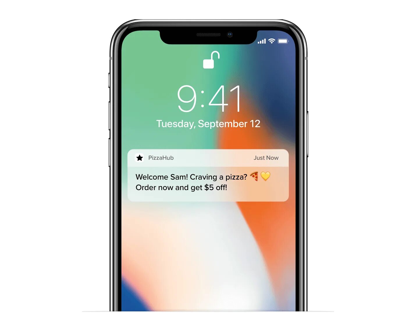 Send new