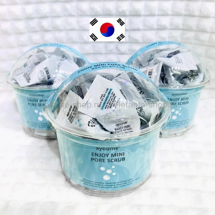 Mini pore scrub. Mini скраб для лица Ayoume enjoy Mini Pore Scrub. Скраб для лица Ayoume enjoy Mini Pore Scrub 3гр*30. Скраб с содой для очищения пор Ayoume enjoy Mini Pore Scrub. Корейский скраб в пирамидках белый.