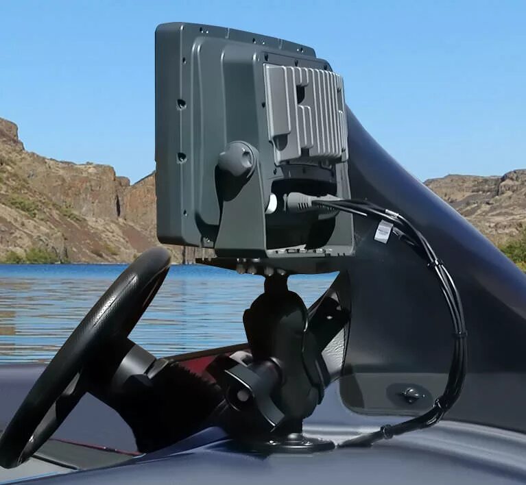 Держатель для эхолота Lowrance. Кронштейн рам для эхолота Лоуренс. Поворотный кронштейн для эхолота Lowrance. Ram-111u-d. Как установить эхолот на лодку пвх