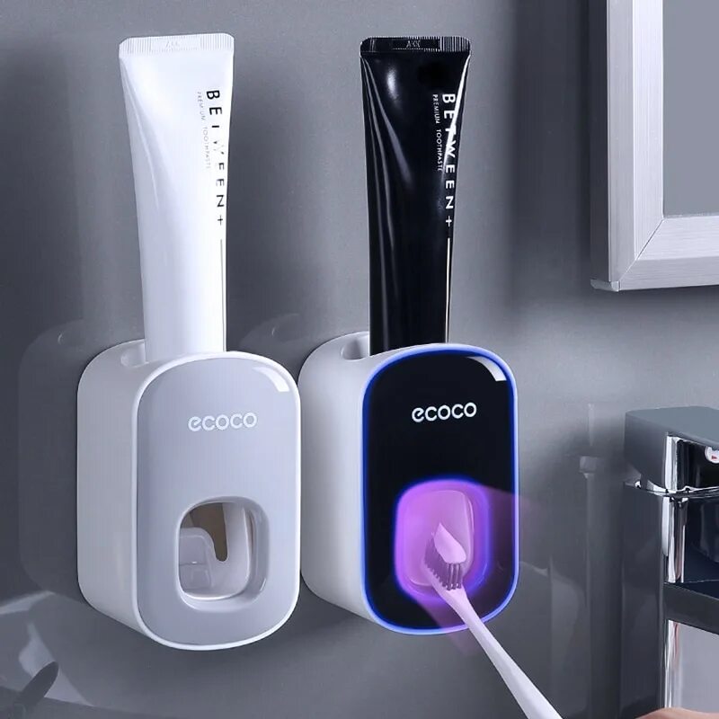 Дозатор пасты купить. Дозатор для пасты ecoco. Автоматический дозатор для зубной пасты Toothpaste Dispenser. Дозатор для зубной пасты Xiaomi. Дозатор для крепления зубных щеток.